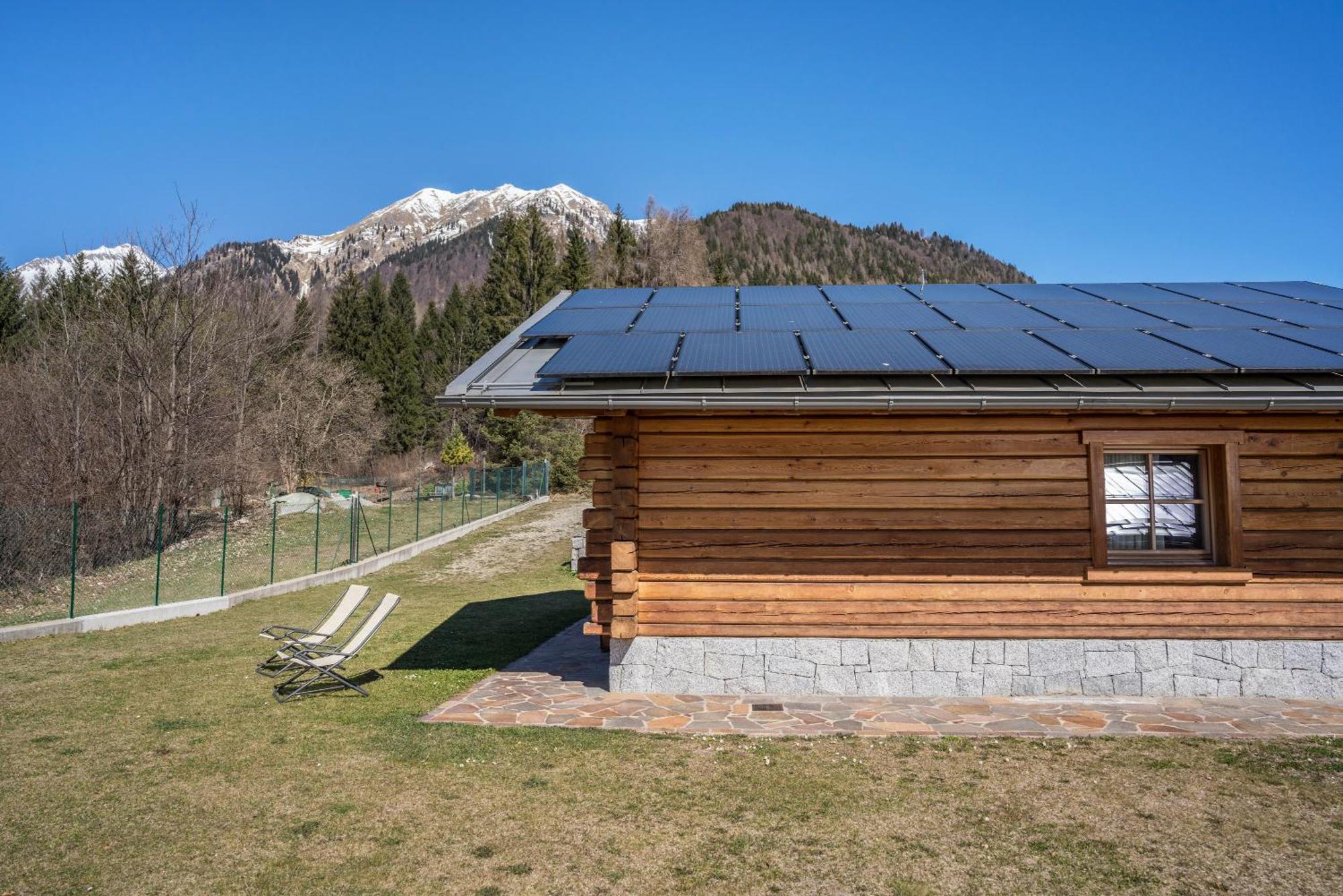 Chalet Camping Fae 1 Madonna Eksteriør billede